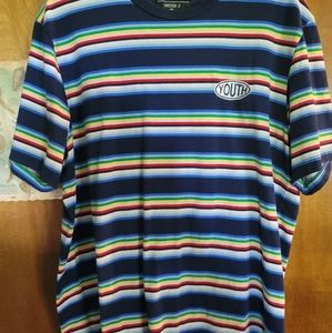 YOUTH Rainbow Striped t-shirt